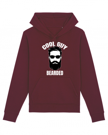 Cool Guy Bearded Burgundy