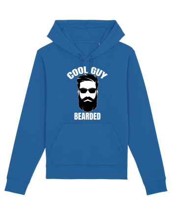 Cool Guy Bearded Royal Blue