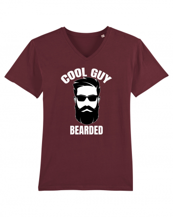 Cool Guy Bearded Burgundy