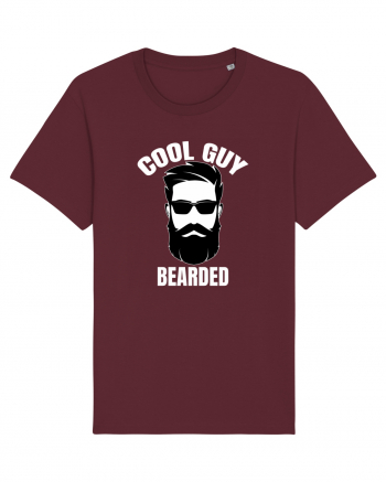 Cool Guy Bearded Burgundy