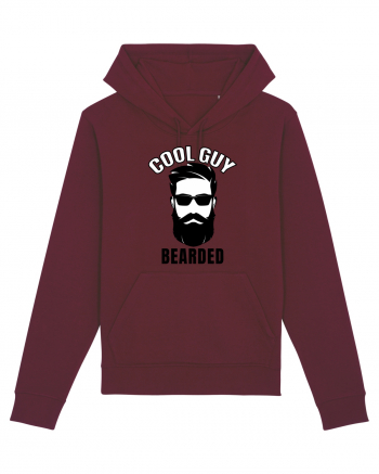 Cool Guy Bearded Burgundy