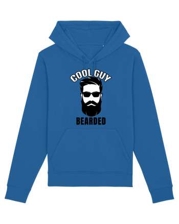 Cool Guy Bearded Royal Blue