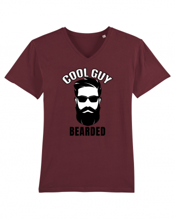 Cool Guy Bearded Burgundy