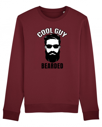 Cool Guy Bearded Burgundy