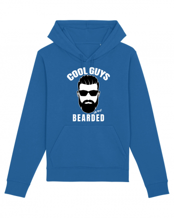 Cool Guys Are Bearded Royal Blue