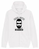 Cool Guys Are Bearded Hanorac cu fermoar Unisex Connector