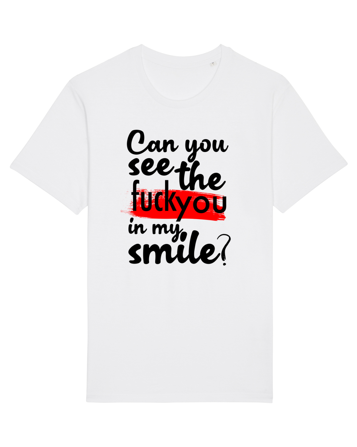 Tricou mânecă scurtă Unisex Rocker White