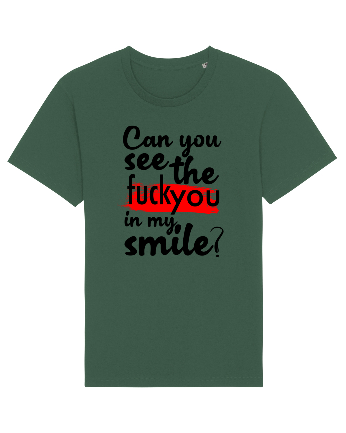 Tricou mânecă scurtă Unisex Rocker Bottle Green