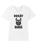Decat Barba Tricou mânecă scurtă guler V Bărbat Presenter