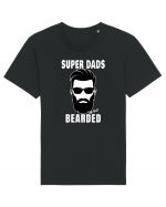 Super Dads Are Bearded Tricou mânecă scurtă Unisex Rocker