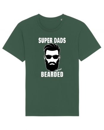 Super Dads Are Bearded Bottle Green