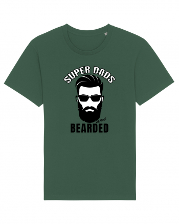 Super Dads Are Bearded Bottle Green