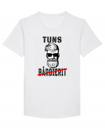 Tuns Barbierit Tricou mânecă scurtă guler larg Bărbat Skater