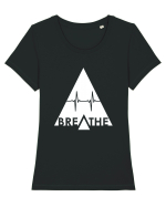 Only Breathe Tricou mânecă scurtă guler larg fitted Damă Expresser
