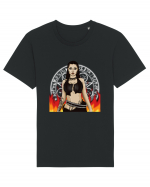 goth girl  Tricou mânecă scurtă Unisex Rocker