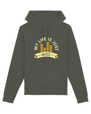 My Life is Just Music Khaki