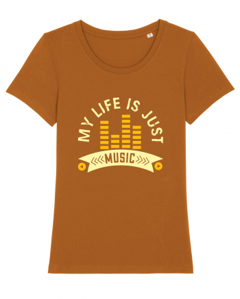 My Life is Just Music Roasted Orange