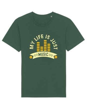 My Life is Just Music Bottle Green