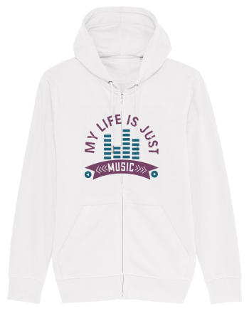 My Life is Just Music White