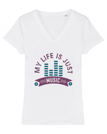 My Life is Just Music White