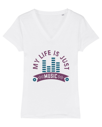 My Life is Just Music White