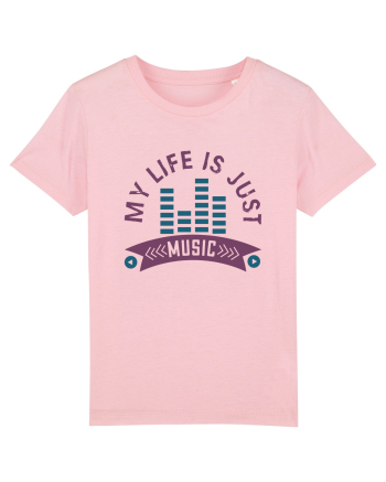 My Life is Just Music Cotton Pink