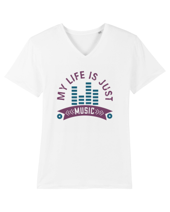 My Life is Just Music White