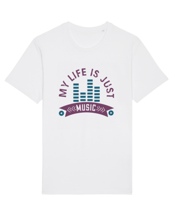 My Life is Just Music White