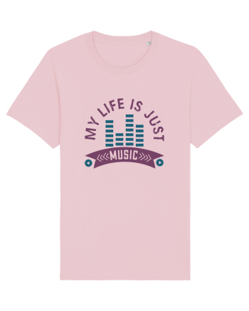 My Life is Just Music Cotton Pink