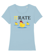 Pirate Tricou mânecă scurtă guler larg fitted Damă Expresser