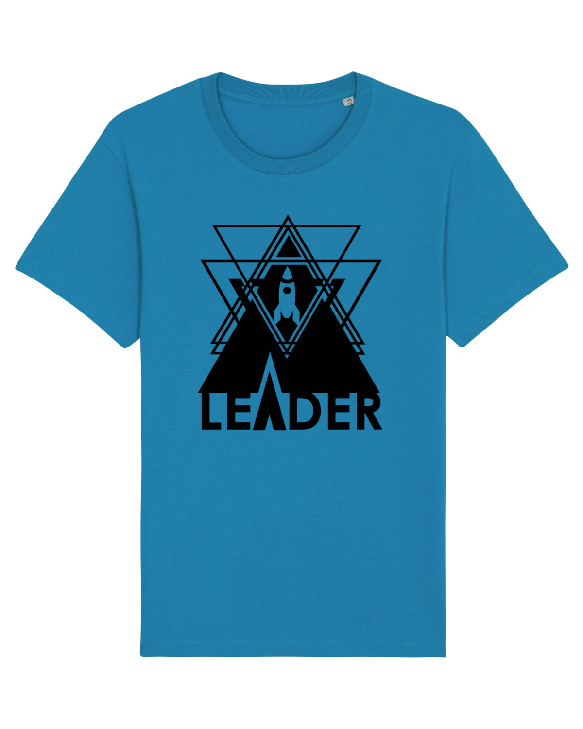 Tricou mânecă scurtă Unisex Rocker Azur