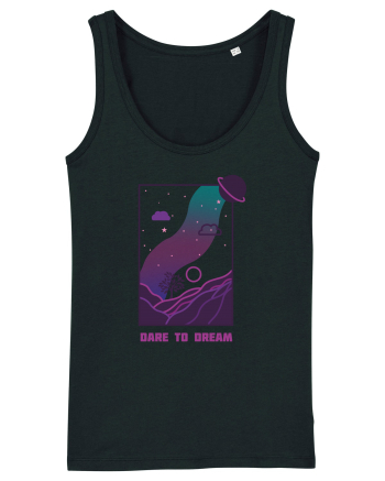 Mesaj motivational - DARE TO DREAM Black