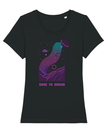 Mesaj motivational - DARE TO DREAM Black