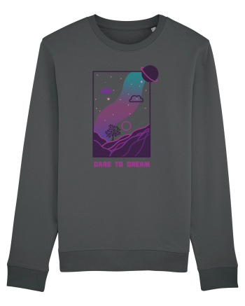 Mesaj motivational - DARE TO DREAM Anthracite
