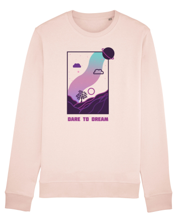 Mesaj motivational - DARE TO DREAM Candy Pink