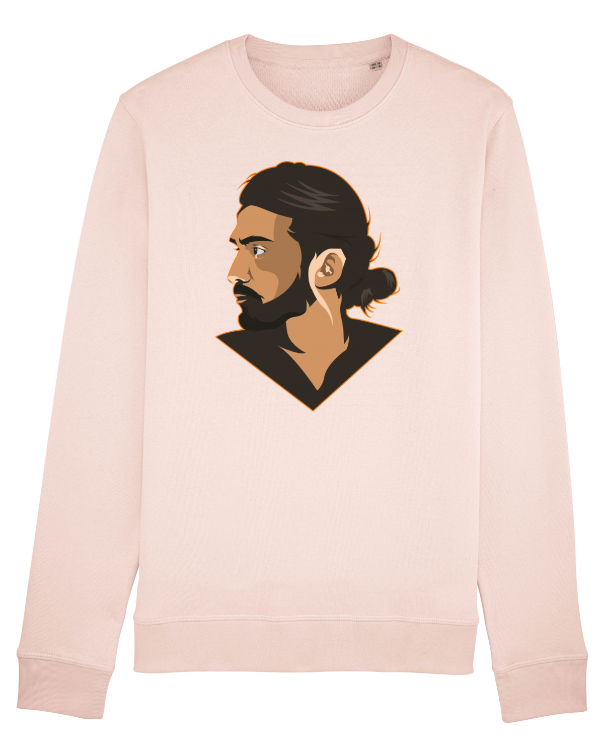 Bluză mânecă lungă Unisex Rise Candy Pink