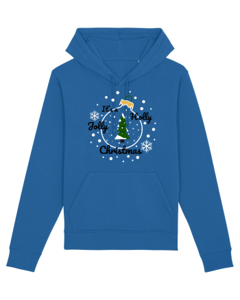 Mesaj de Craciun : It's a Holly Jolly Christmas Royal Blue