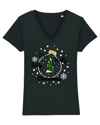 Mesaj de Craciun : It's a Holly Jolly Christmas Black