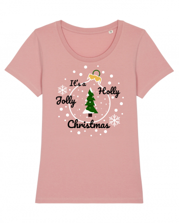 Mesaj de Craciun : It's a Holly Jolly Christmas Canyon Pink