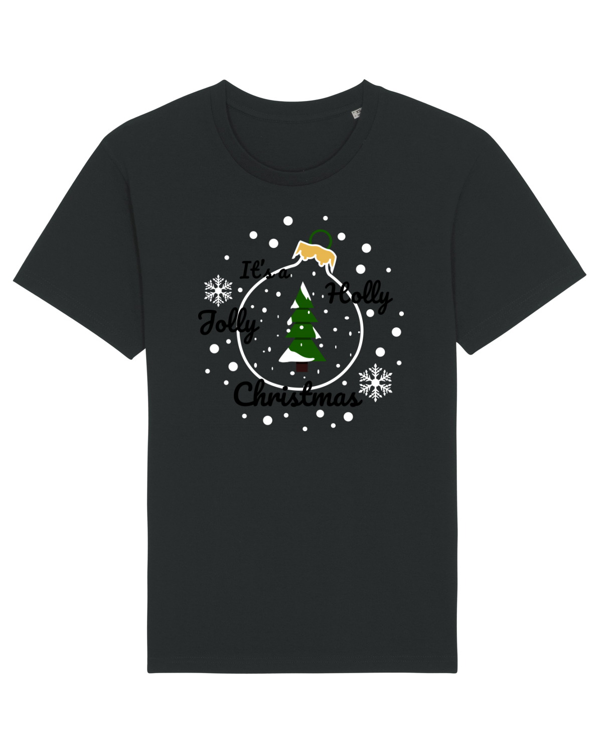 Tricou mânecă scurtă Unisex Rocker Black