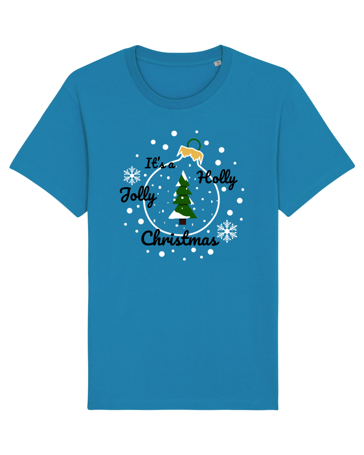 Tricou mânecă scurtă Unisex Rocker Azur