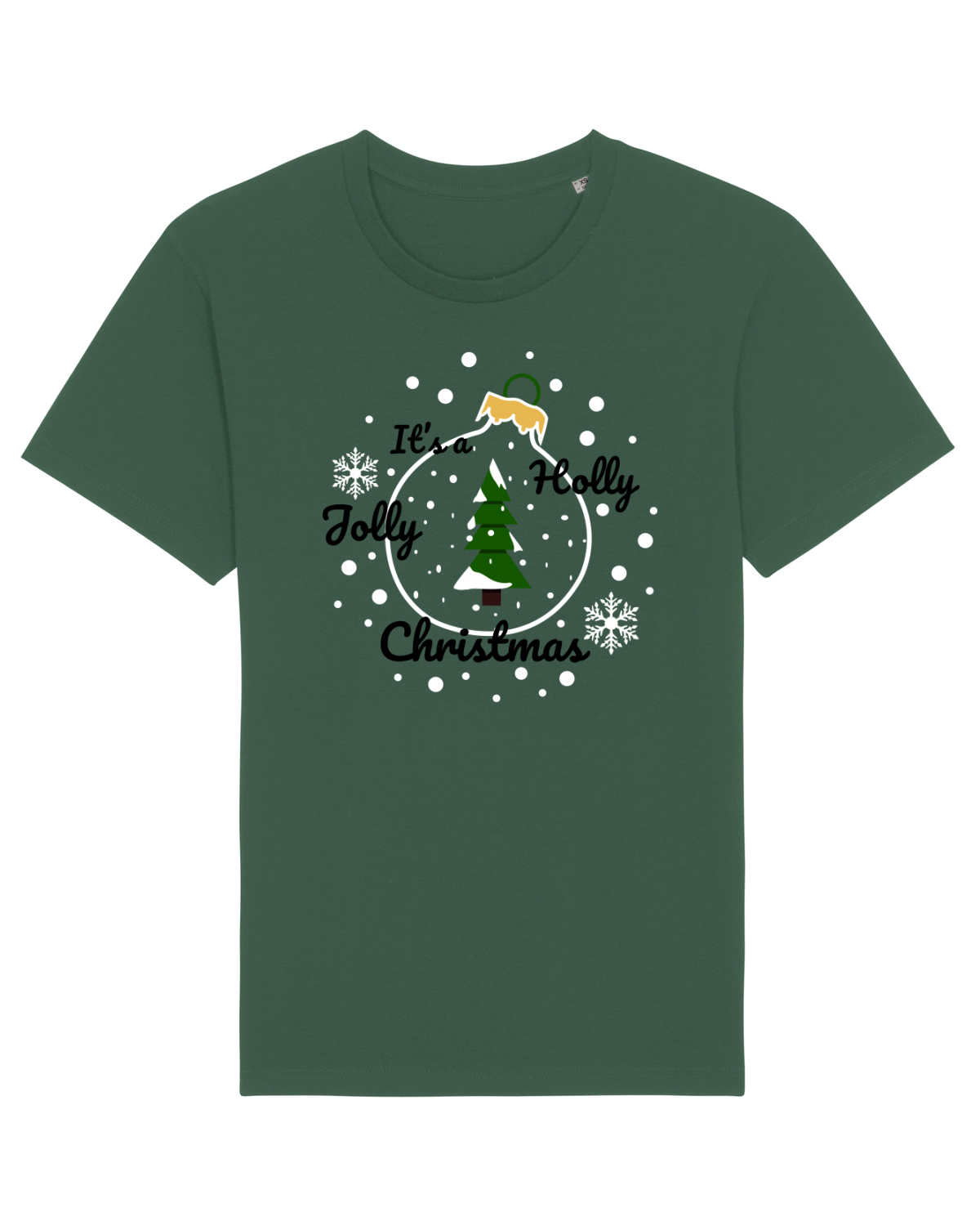 Tricou mânecă scurtă Unisex Rocker Bottle Green