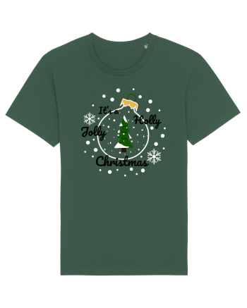 Mesaj de Craciun : It's a Holly Jolly Christmas Bottle Green