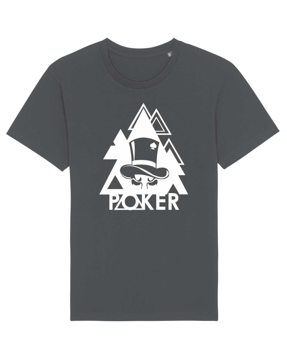 Tricou mânecă scurtă Unisex Rocker Anthracite