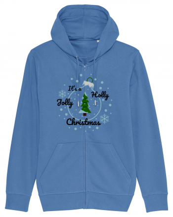 Mesaj de Craciun : It's a Holly Jolly Christmas - Albastru Bright Blue