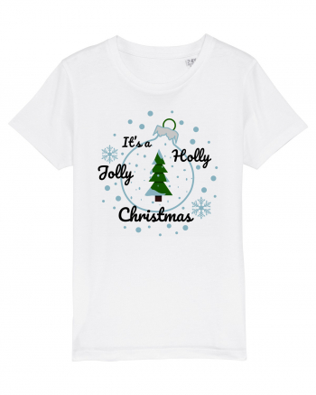 Mesaj de Craciun : It's a Holly Jolly Christmas - Albastru White