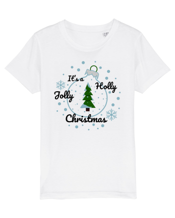 Mesaj de Craciun : It's a Holly Jolly Christmas - Albastru White