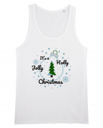 Mesaj de Craciun : It's a Holly Jolly Christmas - Albastru Maiou Bărbat Runs