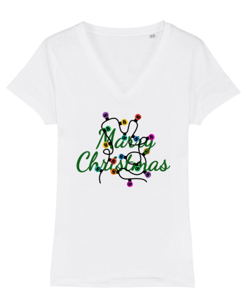 Mesaj de Craciun : Marry Christmas - Verde White