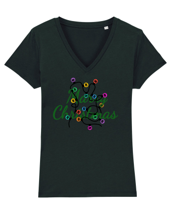 Mesaj de Craciun : Marry Christmas - Verde Black